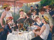 Frühstück der Ruderer - Pierre-Auguste Renoir von 1000 Schilderijen Miniaturansicht