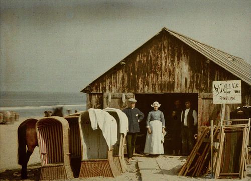 Rangement pour les bicyclettes, Wijk aan Zee 1907