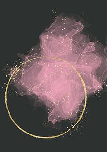 Goldenes Rosa