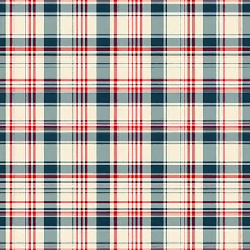 Vintage Plaid # LXVI by Whale & Sons