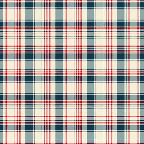 Vintage Plaid # LXVI