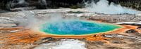 Panorama Grand Prismatic Spring, Yellowstone NP (USA)