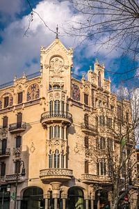 Jugendstilhaus am Passeig La Rambla in Palma de Mallorca