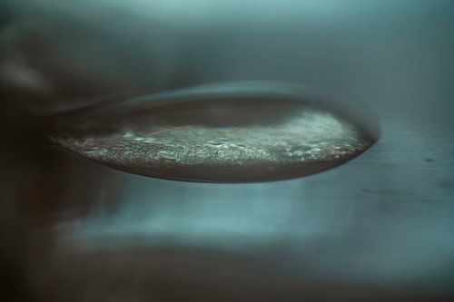 Turquoise Groen Abstract | Fine Art | Sterrenstof