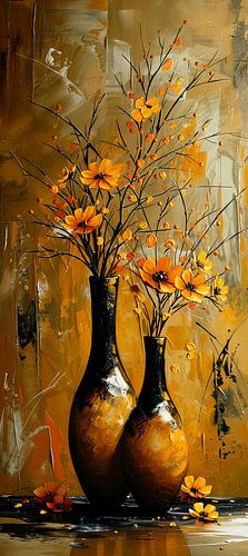 Nature morte hivernale chaleureuse