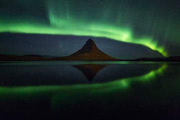 Kirkjufell, IJsland von Sven Broeckx