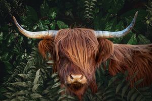 Bildende Kunst Schottischer Highlander