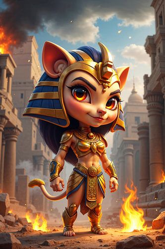 SEKHMET – De Godin van Vernietiging, Oorlog en Ziekte