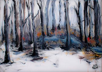 Snweuwlandschap van Heleen Stulp