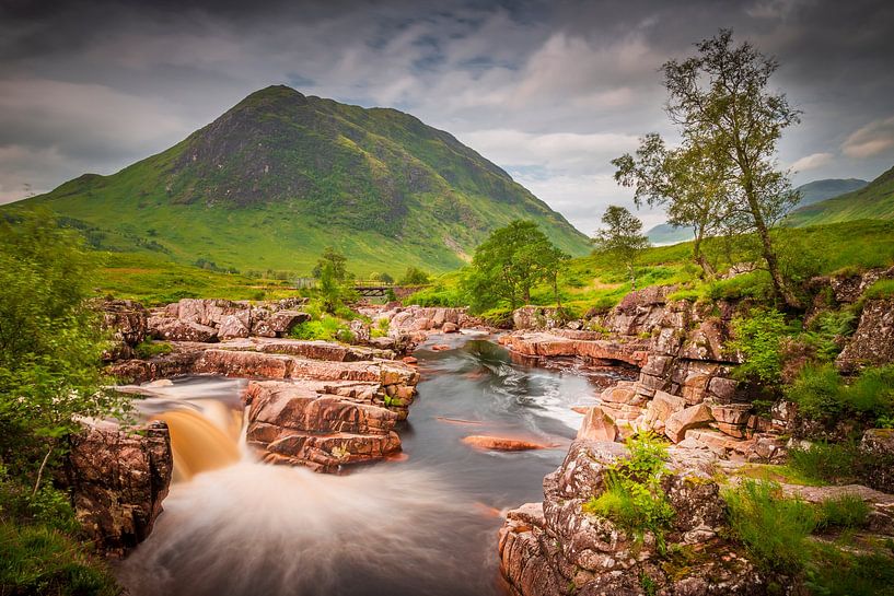 Waterval Glen Etive van Antwan Janssen