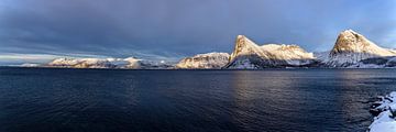 Winterpanorama, Senja, Norwegen von Adelheid Smitt
