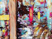 Abstracte kunst - De rivier van Patricia Piotrak thumbnail
