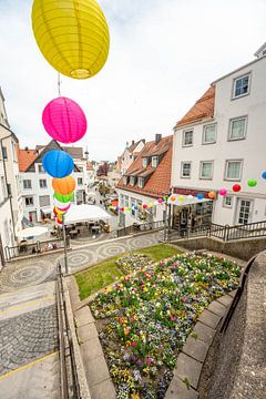 Kempten Escalier extérieur vers l'été sur Leo Schindzielorz