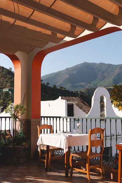 Little restaurant in Spain by Faye van Genderen