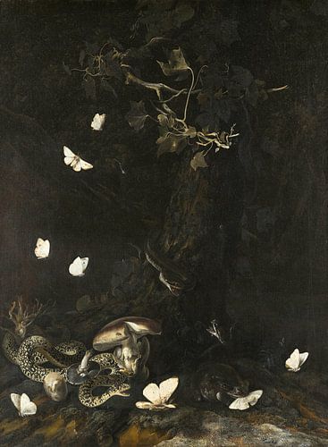 Slangen en insecten, Otto Marseus van Schrieck
