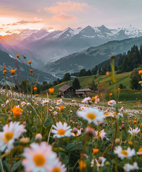 Ongerepte Dolomieten van fernlichtsicht