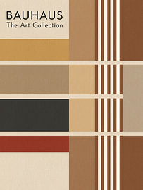 Bauhaus Lines – Abstrakte Linien in Braun, Schwarz, Rot und Gelb von Hilde Remerie – Digitale Kunst, Bauhaus & Fotografie