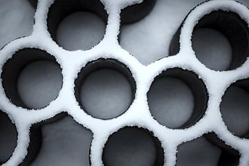 Sneeuwrek van Jan van der Knaap