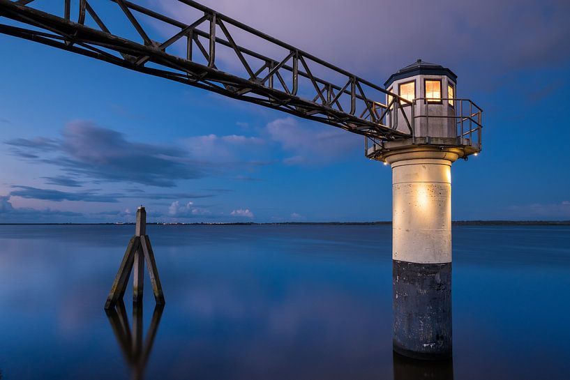 Vuurtoren Oostmahorn van Sander Grefte