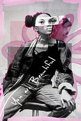Du bist wunderschön!!! Fashionista - Mode Collage