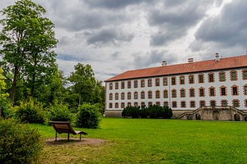 Paysage de parc à couper le souffle au château d'Elisabethenburg sur Oliver Hlavaty