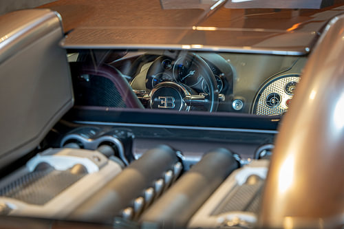 Bugatti cockpit