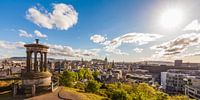 Blick von Calton Hill über Edinburgh