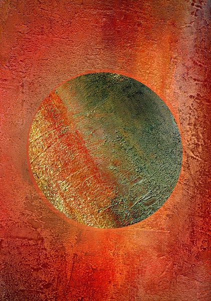 Structural change Planet 33 by Claudia Gründler
