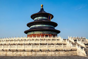 De Tempel van de Hemel in Beijing van Roland Brack