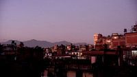 'Voor het vallen van de nacht', Kathmandu- Nepal van Martine Joanne thumbnail