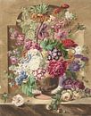 Blumenstück, Pieter van Loo von Meisterhafte Meister Miniaturansicht