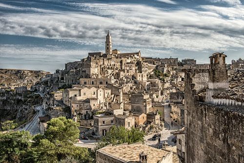 Ville italienne de Matera en Basilicate.