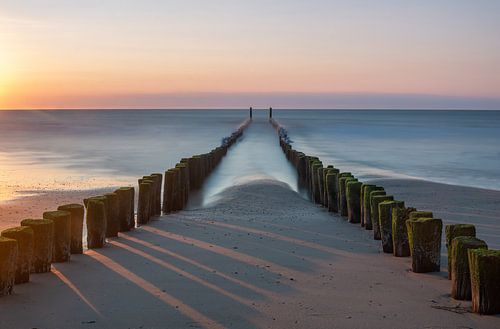Coucher de soleil coloré sur M. Cornu