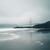 Golden Gate vanaf Baker Beach van Jasper van der Meij