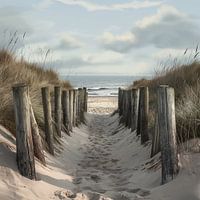 The path to the sea