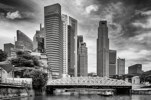 Singapore - High-rise on the Singapore River