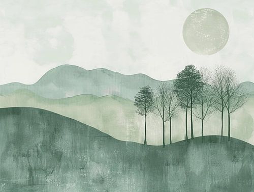 Peinture moderne abstraite