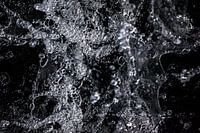 Opspattend water in een waterval