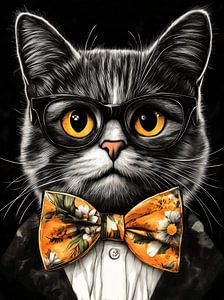 Hipster Cat 4