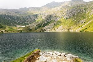 Lago Ritorto in den Dolomiten bei Madonna di Campiglio (Landschaft)