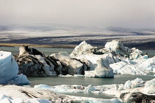 Gletsjermeer in IJsland