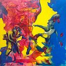 Der Kampf um die Liebe und die Sehnsucht nach Farbe von Michael Ladenthin Miniaturansicht