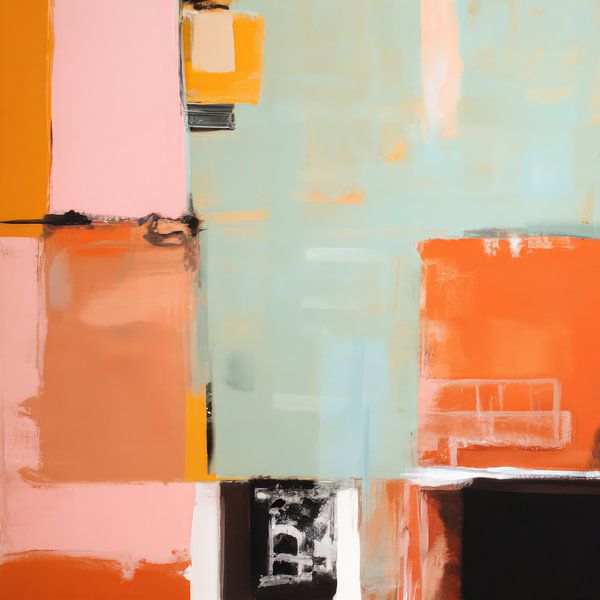 Modern abstract schilderij van Studio Allee