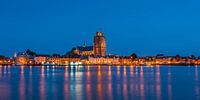 Panorama Skyline Dordrecht, Niederlande von Bert Beckers Miniaturansicht