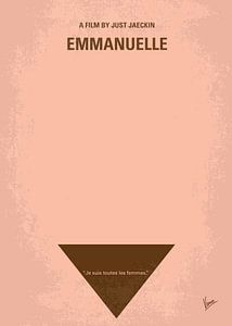 Nr. 160 Mein Emmanuelle Minimal-Filmplakat von Chungkong Art