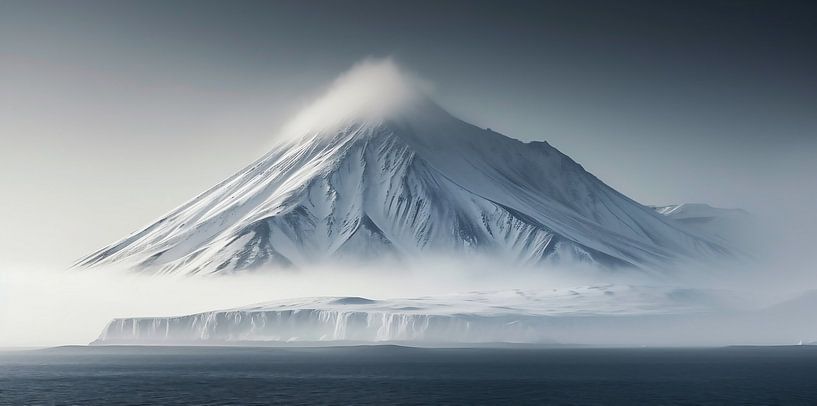 Panoramisch uitzicht bergdroom van fernlichtsicht