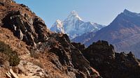 Wandelpad met Ama Dablam