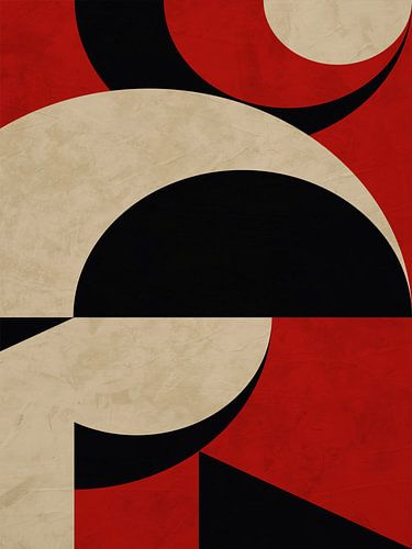 Moderne Abstrakte Geometrische Kunst von Online Arts