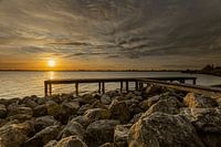 Schildmeer bei Sonnenuntergang
