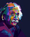 Albert Einstein pop art van GhostArt thumbnail